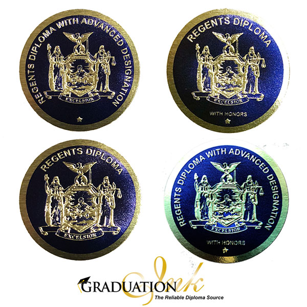 New York Regent Diploma Seals