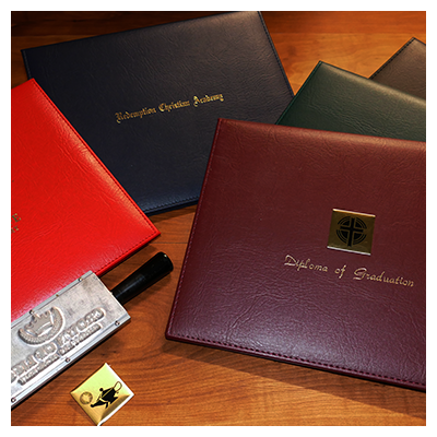 Imprinted Diploma Covers