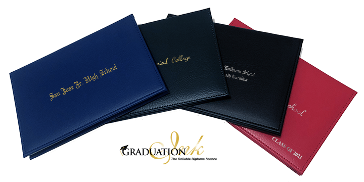 Royal Blue Diploma Cover