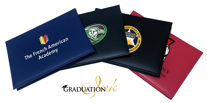 Maroon Full Color Junior Diploma Cover