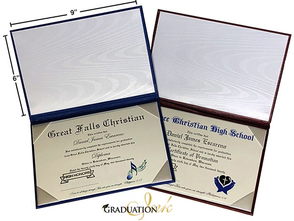 Promotional Padded Double Certificate Holder