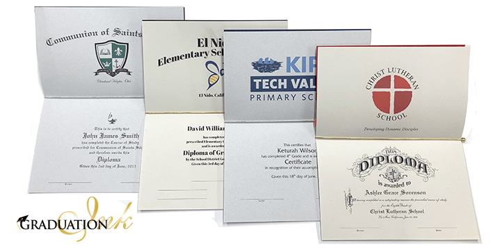 Junior High Promotion Certificates