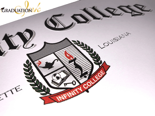 College Diploma Printing (Large Format) - Graduation Ink Diplomas