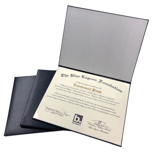 11 x 14 Navy Blue Diploma Cover