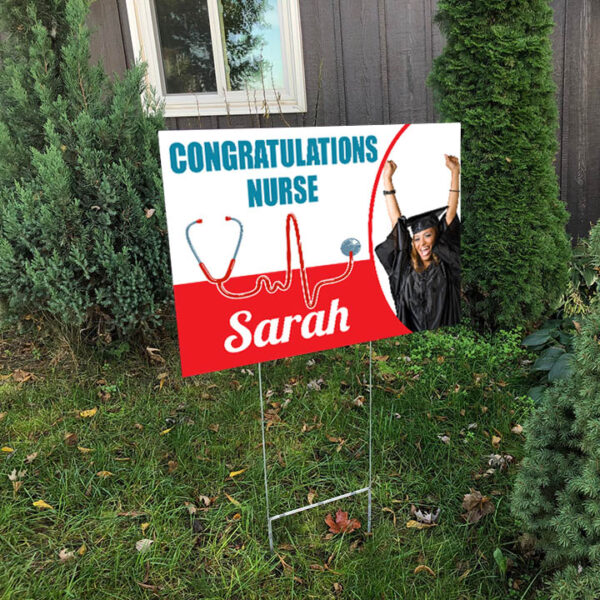 Personalized Nursing Graduate Sign