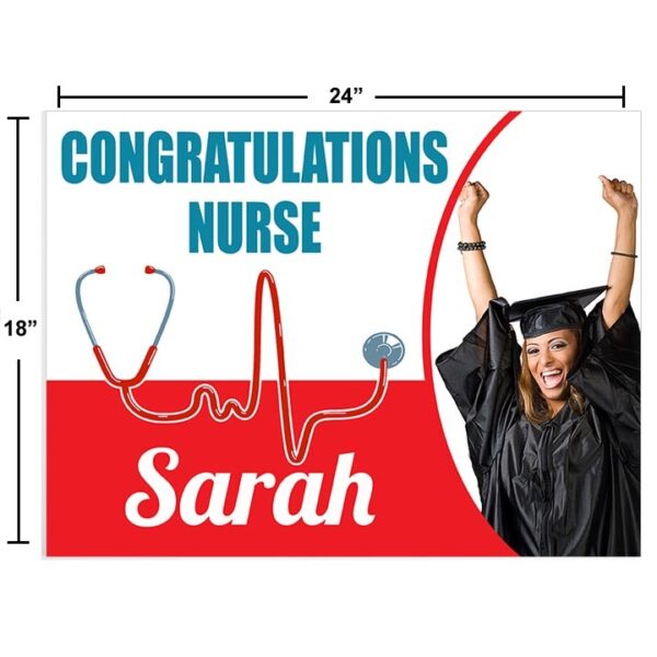 Personalized Nursing Graduate Sign