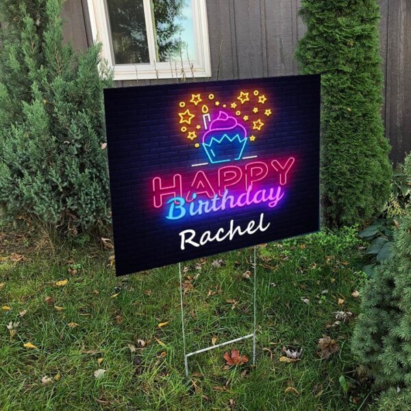 Adult Birthday Lawn Sign