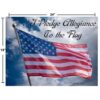 Pledge Allegiance Patriotic Sign