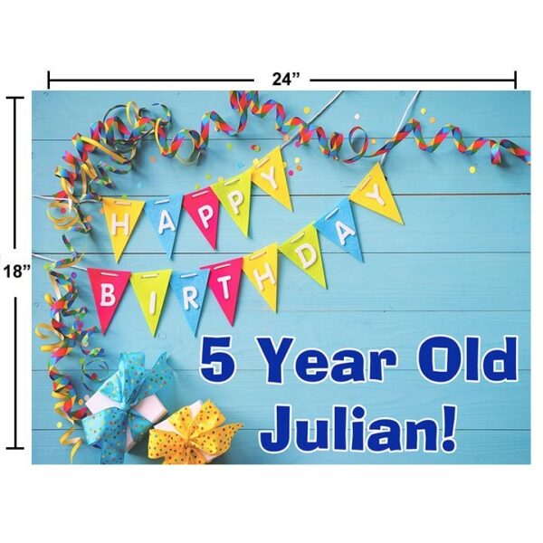 Child Birthday Yard Sign