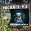 Personalized Athlete Yard Sign