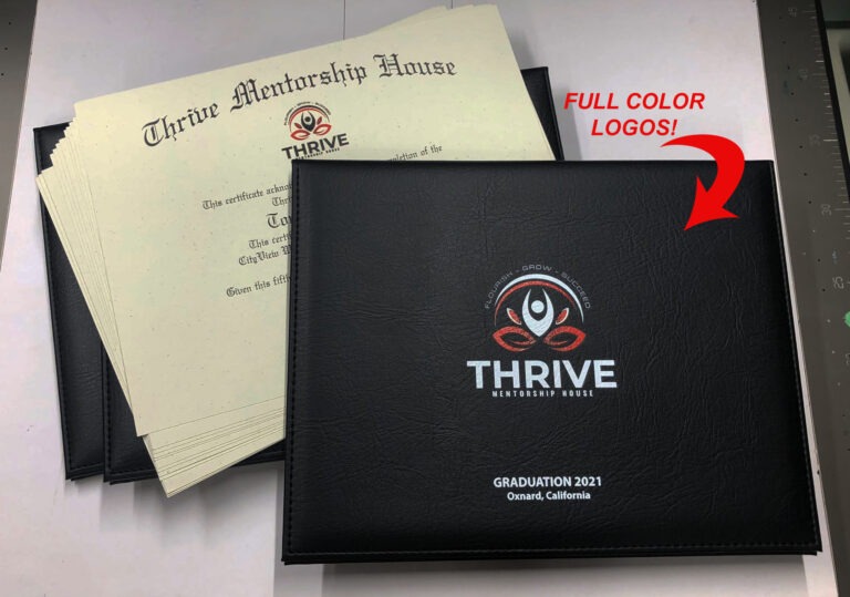 Full Color Diploma Cover Printing