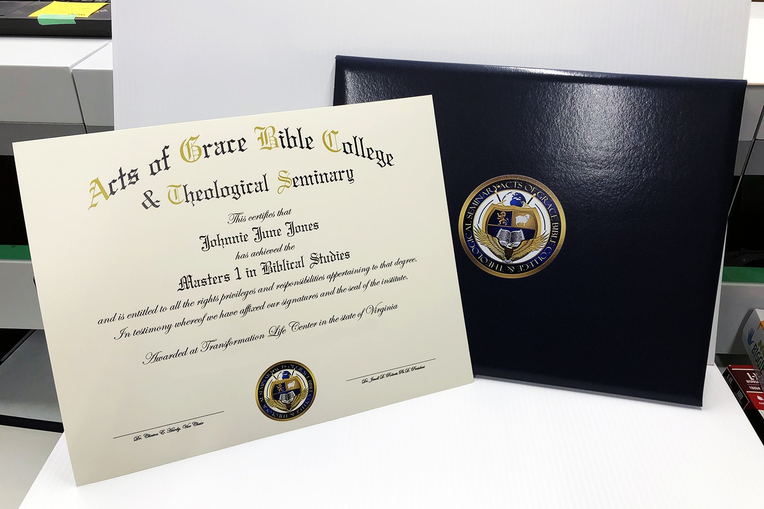 December College Diploma