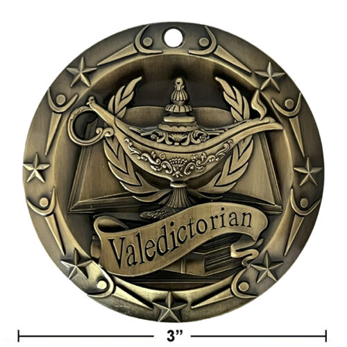 Brass Valedictorian Medal