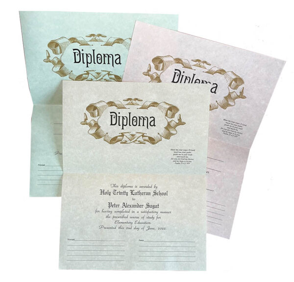 Kremer Series 200 Diploma Sheets