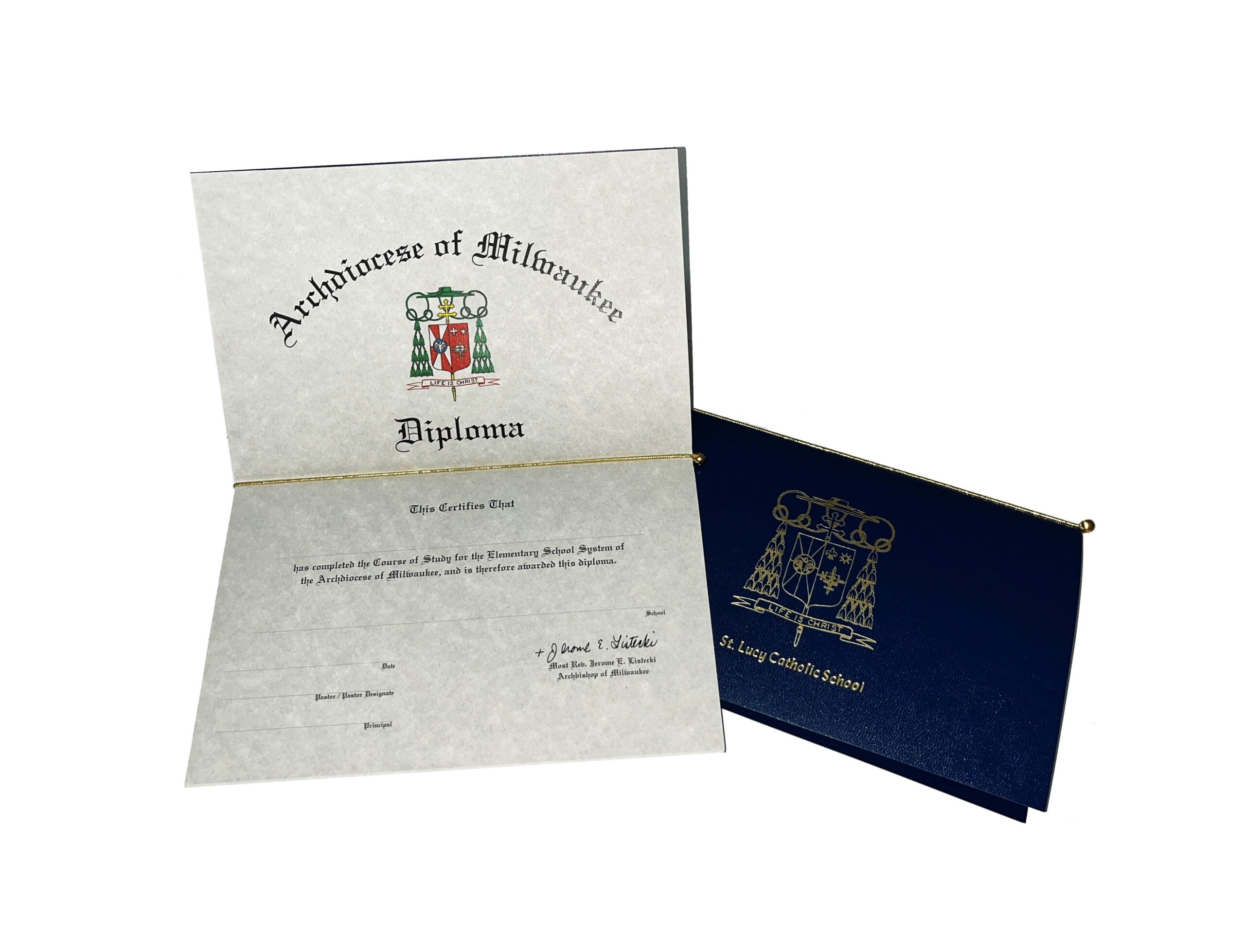 Milwaukee Archdiocese Diplomas