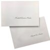 Personalized White Envelopes