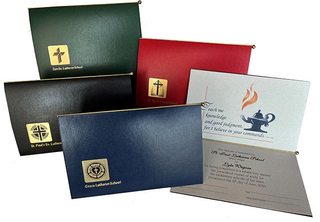 CUSTOM Diplomas - Full Color & One Foil Color - 4 Styles - Priced Each  Starting at 100