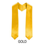 Young Child Promotion Stoles - Gold