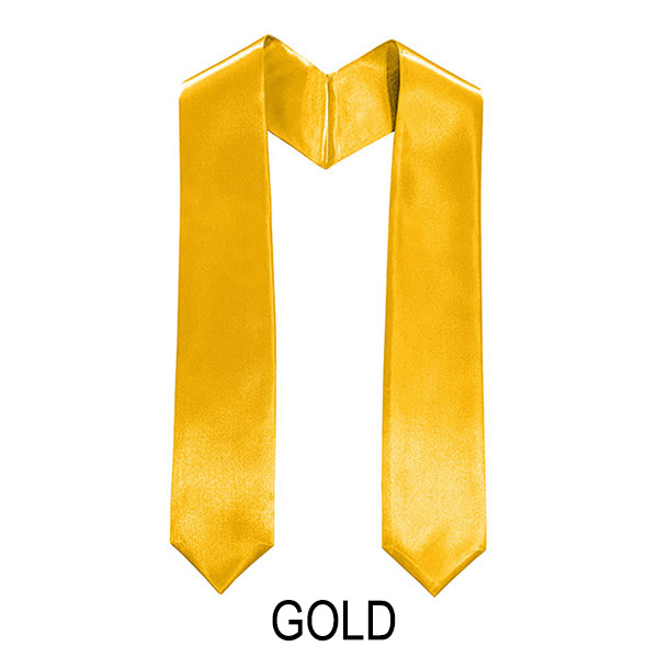 Young Child Promotion Stoles - Gold