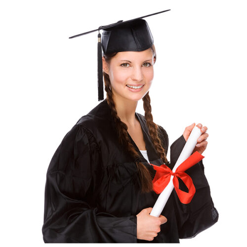 Tech College Cap and Gown Set