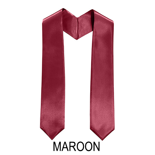 Maroon Stole