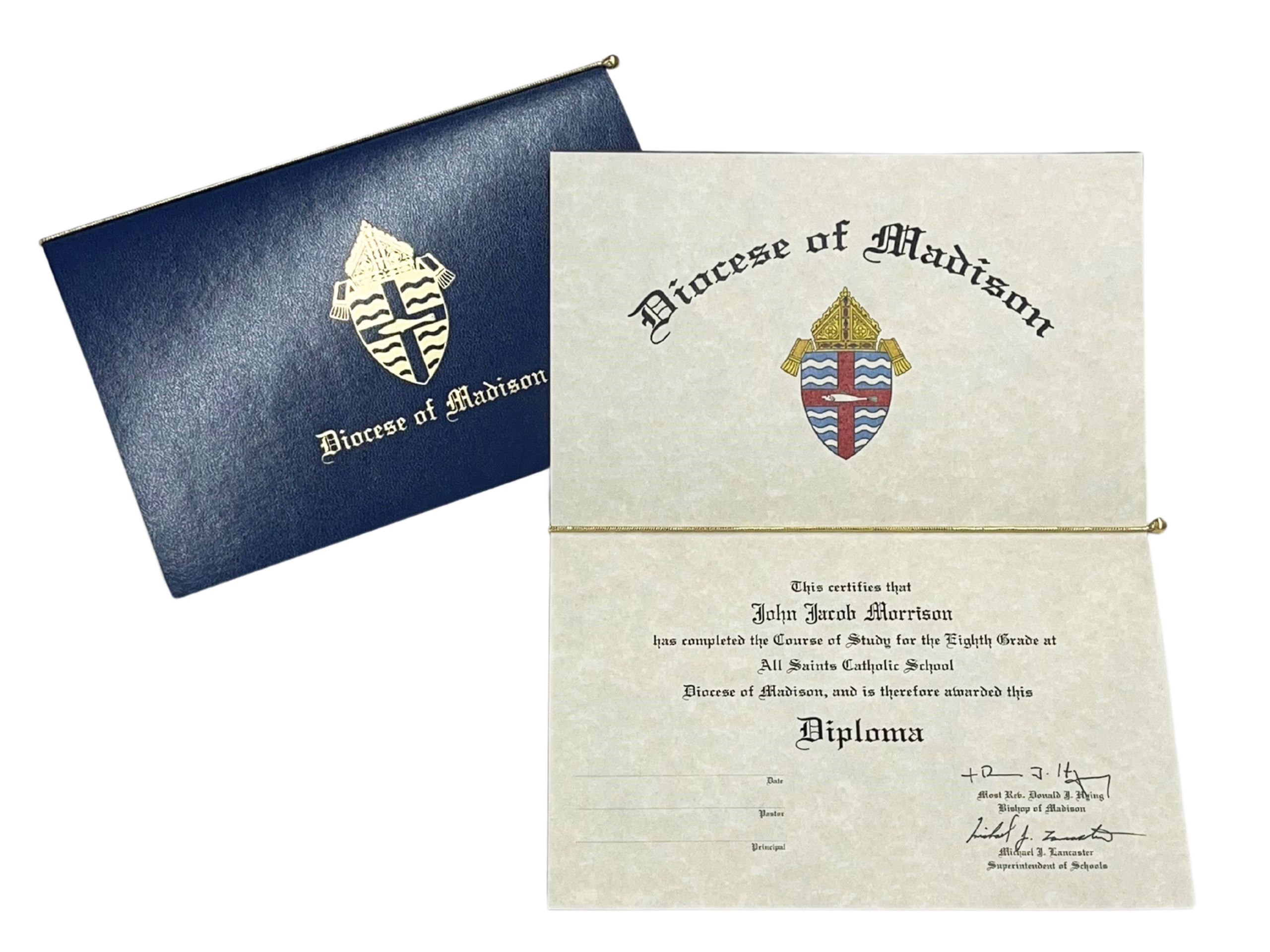 Diocese of Madison Diplomas