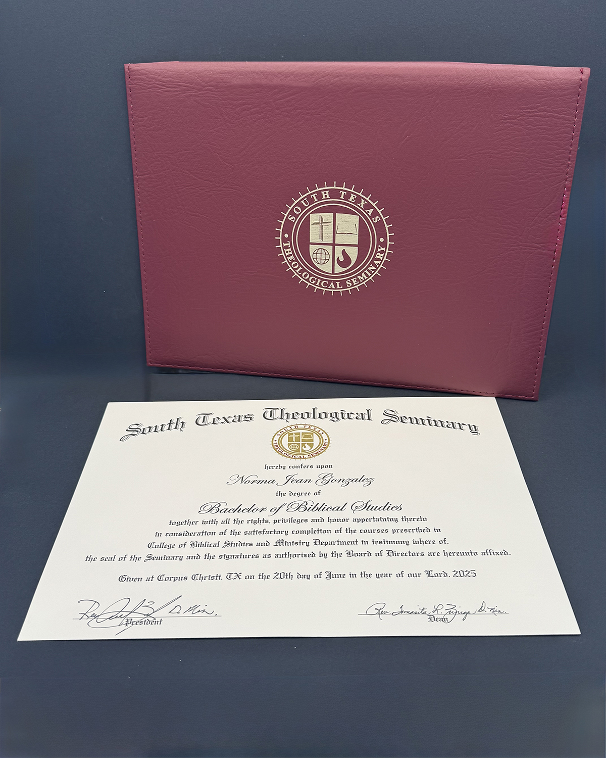 Diplomas of Theology